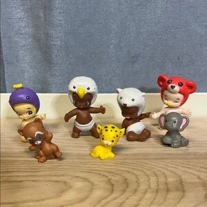 TWOSIES Animal Friends Mini Figurine Set of 7